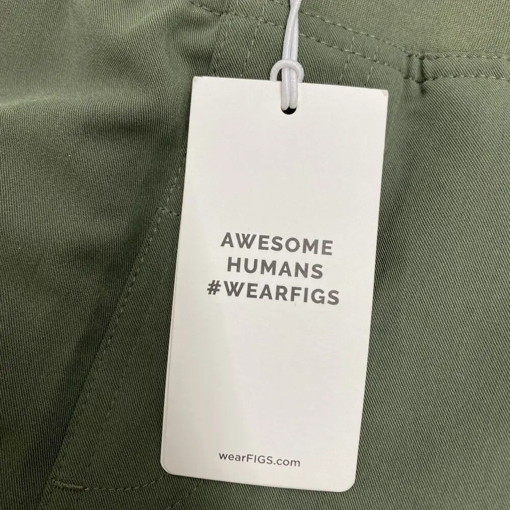 FIGS Axim Cargo Scrub Pants Men’s Small Moss Green PO 4949 Army Nurse NWT